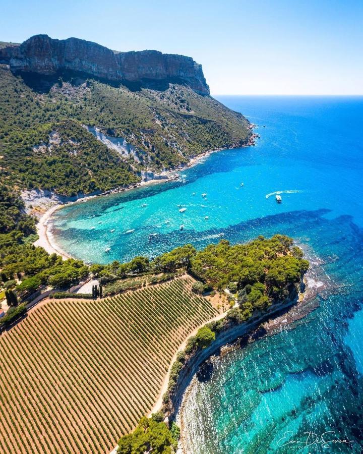 Le Son Des Vagues Vue Mer Каси Екстериор снимка